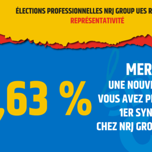 représentativité cgt nrj 2023